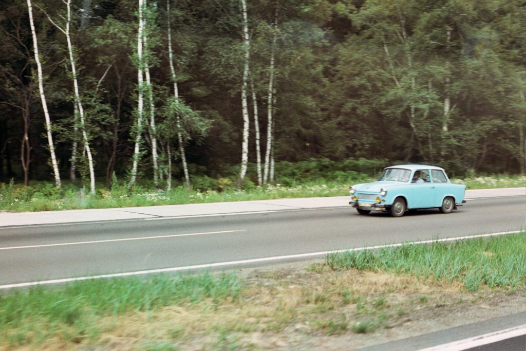 On a East(Communist)-German Autobahn, speedlimit was 100 km/h