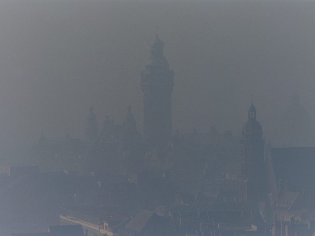 Blick vom Hotel Merkur auf das Neue Rathaus