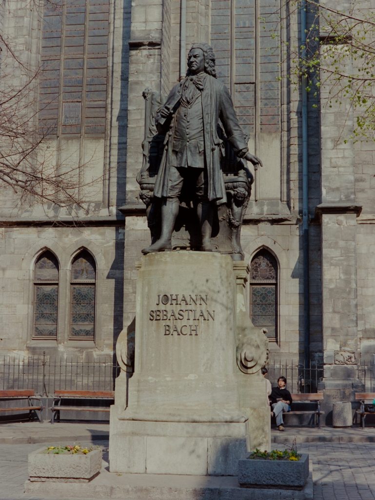 Thomaskirchhof Bach Denkmal